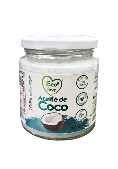 ECOLOVE ACEITE DE COCO 190ml-2