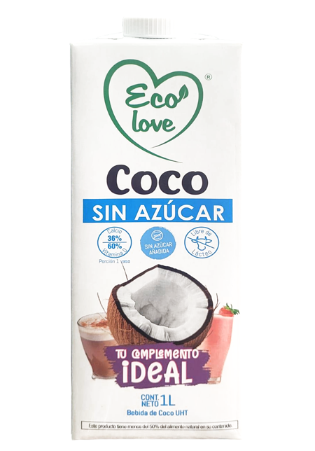 ECOLOVE BEBIDA DE COCO