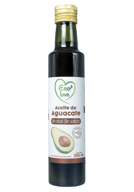 ECOLOVE ACEITE AGUACATE SIN OLOR 250ML